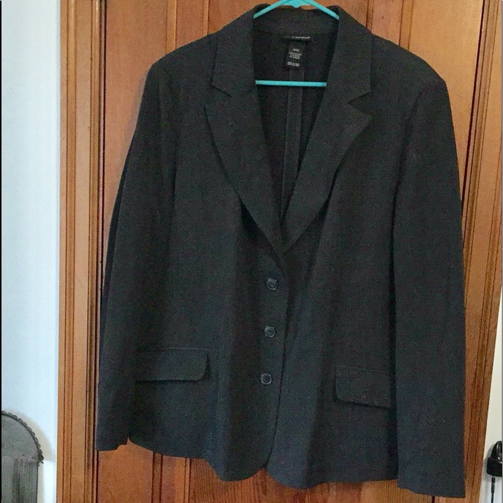 Dark gray lane Bryant suit jacket 18/20